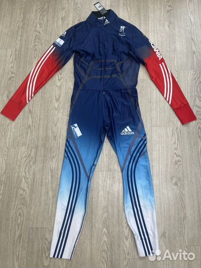 Adidas лыжный комбинезон биатлон оригинал L
