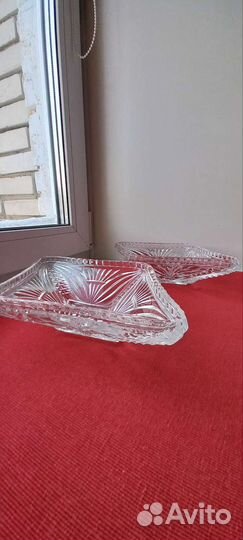 Хрустальные вазы 1 шт. СССР