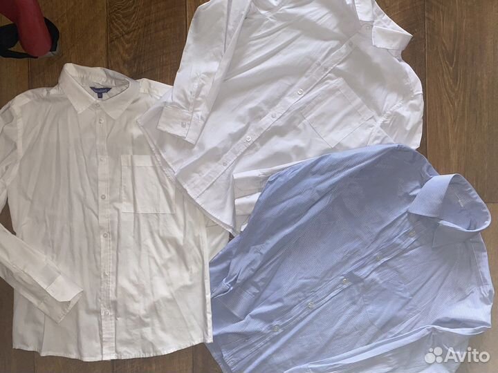 Рубашки на мальчика 140-146-152
