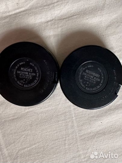 Румяна mac peaches и blushbaby