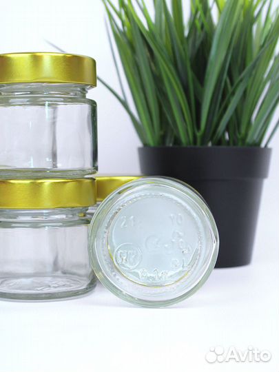 Баночки стеклянные 100 мл