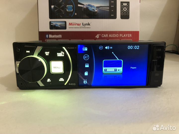 Магнитола Pioneer с экраном (новая)