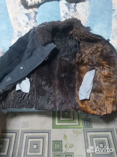 Дубленка натуральная мужская 48 50 размер