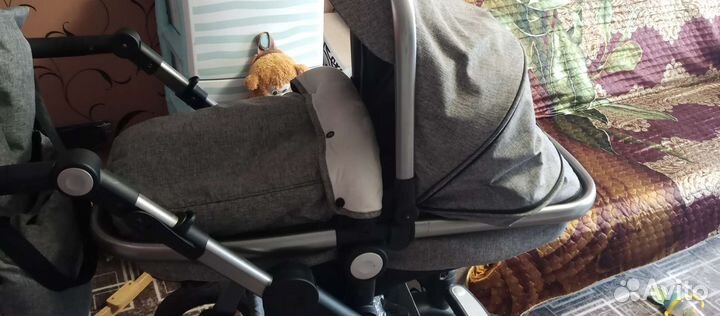 Коляска Luxmom 3 в 1 бу