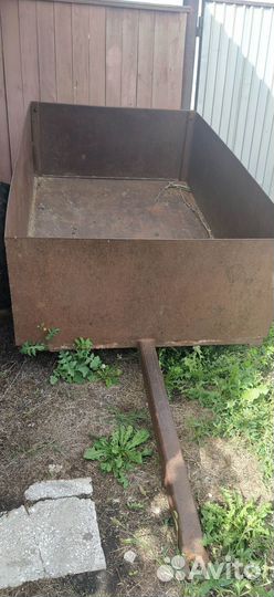 Прицеп одноосный колеса тракторной телеги