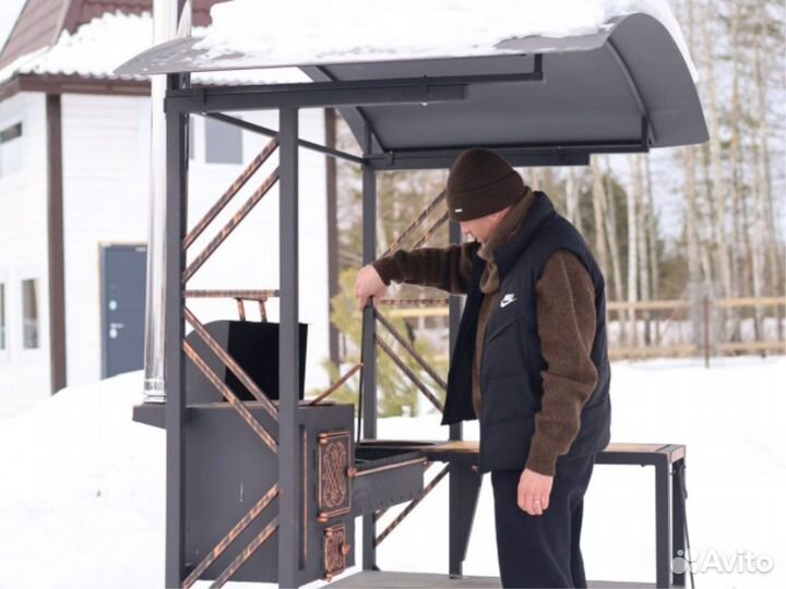 Аренда теплой беседки домика