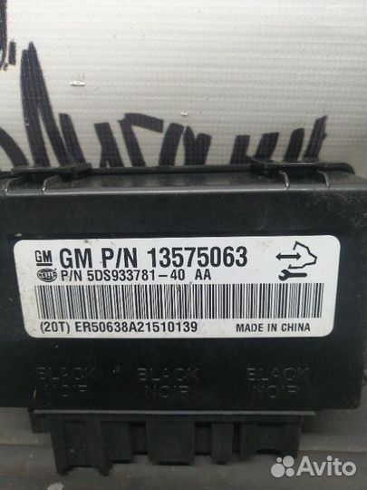 Блок подогрева сидений Chevrolet Cruze хэтчбек