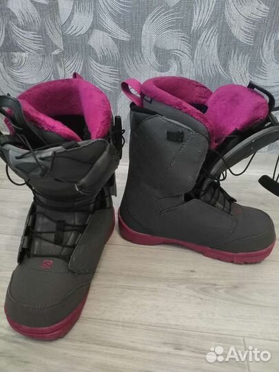 Ботинки Для Сноуборда Salomon 2017-18 Pearl Grey