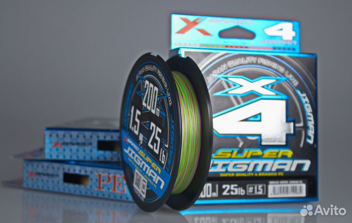 Шнур плетеный X-Braid Super Jigman X4