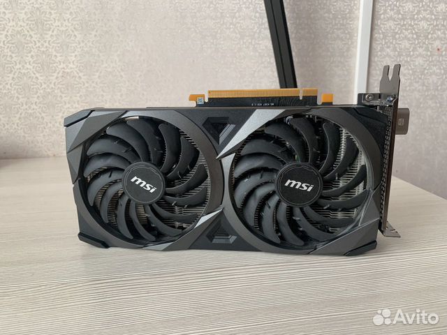 Видеокарта GeForce RTX 3060 ventus 2x 12 GB OC FHD