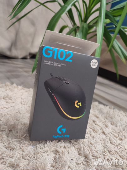 Игровая мышь logitech g102