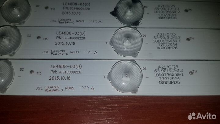 Подсветка - LED LE48D8-03(D) - Haier LE48U5000TF