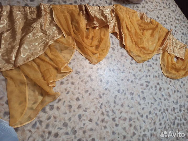 Ламбрекен штора новая