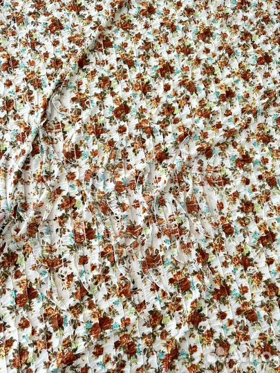 Трикотажное полотно Рюши принт арт. 322-17