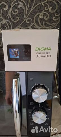 Экшен камера digma 880 новая купить в Москве | Электроника | Авито