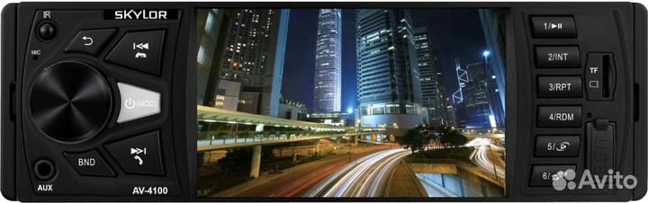 Автомагнитола skylor AV-4100 с дисплеем