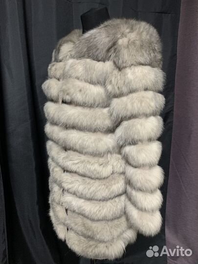 Шуба трансформер из песца 42 44