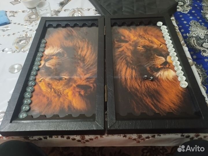 Нарды и шахматы ручной работы