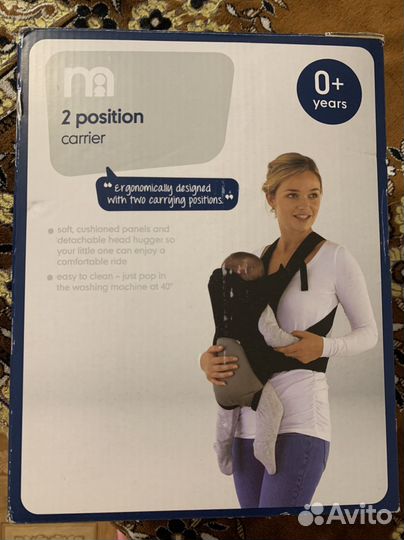 Рюкзак переноска кенгуру для новорожденных
