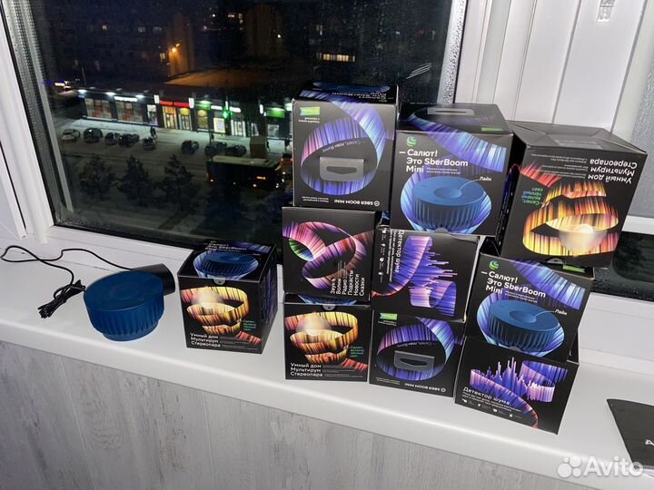 Умные колонки sberboom mini