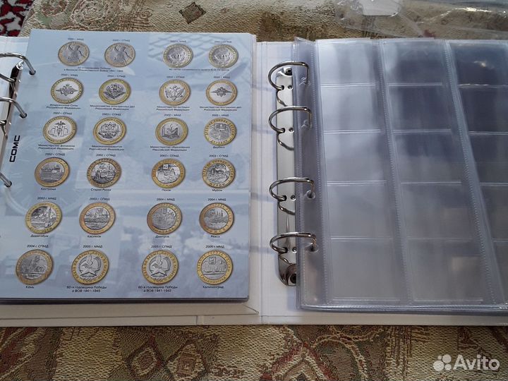 Коллекционные альбомы для монет