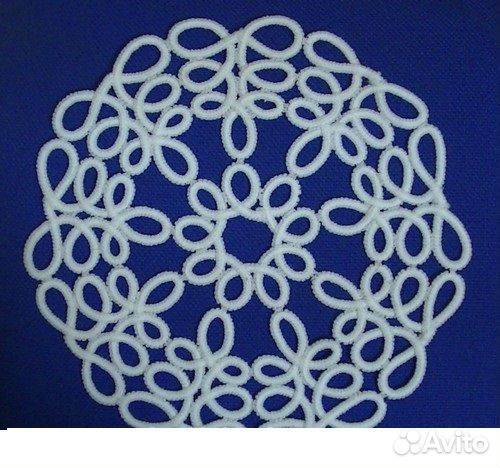 Для рукоделия тесьма белая