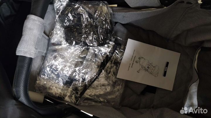 Новая коляска Yoya Pro 24(серый)с амортизацией