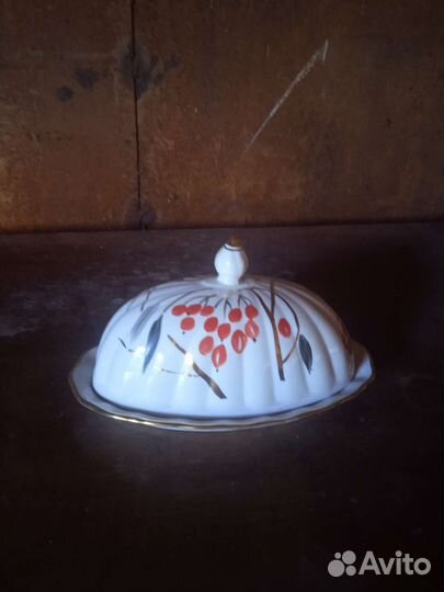 Маслëнка Дулëвский фарфор советский