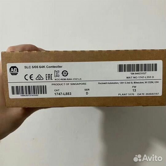 Allen-Bradley 1747-L553