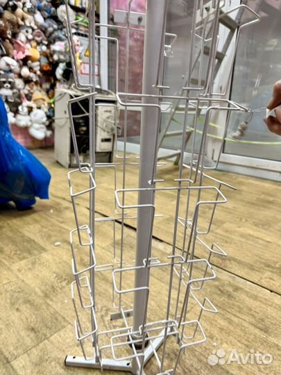 Стойка для открыток напольная