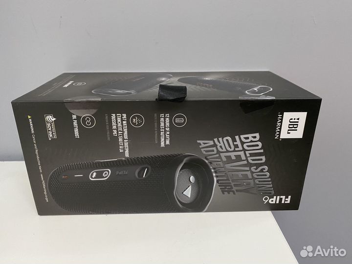 Новая JBL Flip 6 black