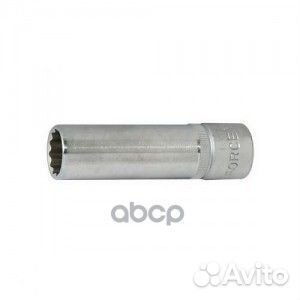Головка 17 мм 12-гранная 1/2DR длинная force 54