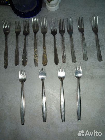 Ложки вилки СССР