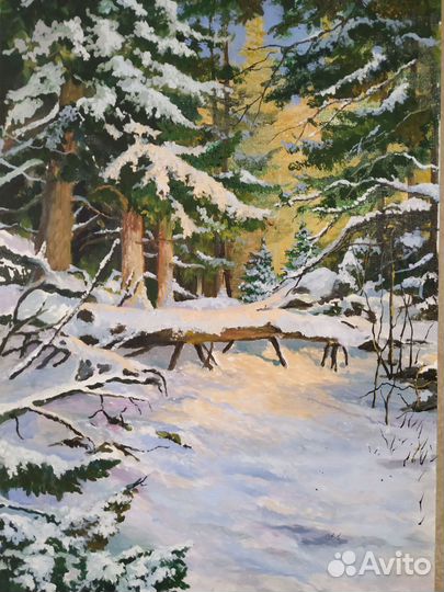 Картина маслом на холсте от автора