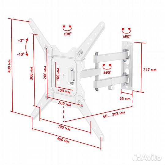 Кронштейн для тв 23