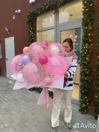 Букеты гиганты из шаров с доставкой