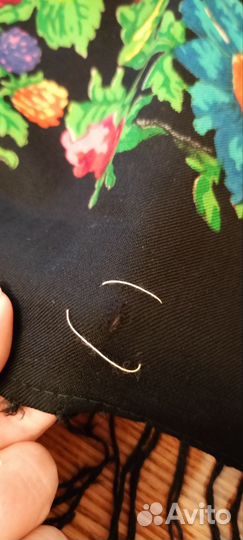 Павловопосадский платок шерсть