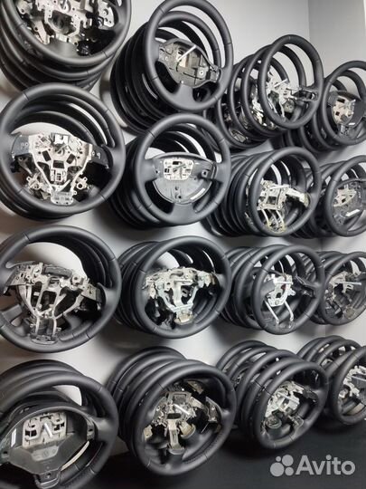 Руль Opel Antara перетянутый на обмен