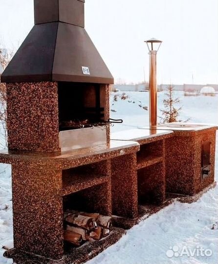 Модульные барбекю комплексы