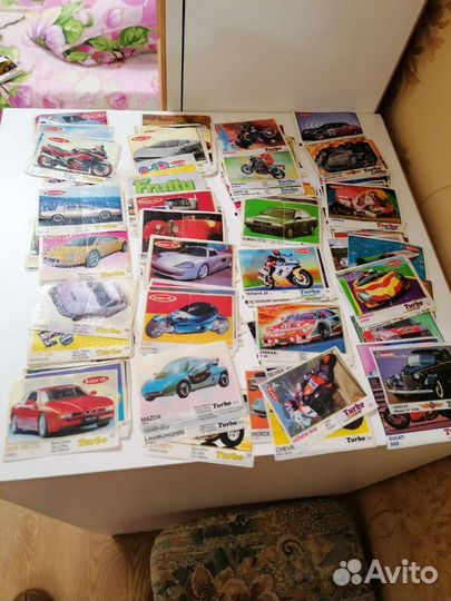 Вкладыши от жвачки turbo