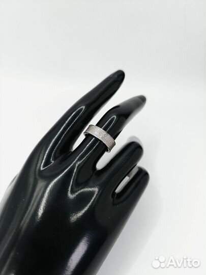 Кольцо из белого золота 585 с бриллиантами 0,65 ct