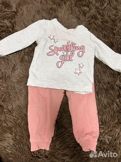 Одежда для девочки пакетом 62 68