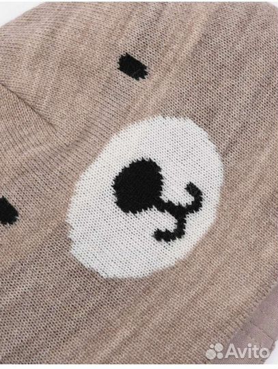 Демисезонный ком-кт шапка и варежки Baby Go 46-48