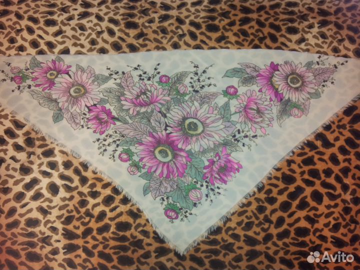 Платок-косынка новый, СССР