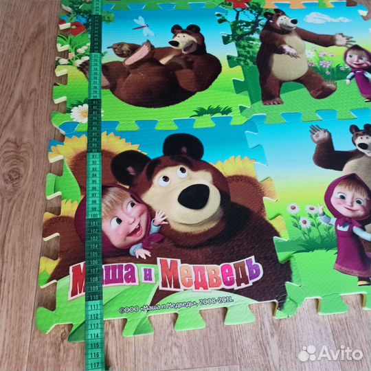 Коврик для детей Маша Медведь