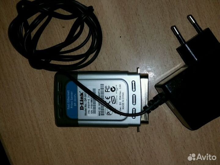 Принтсервер D-Link DP-301p