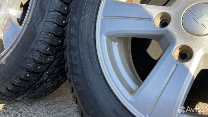 Колеса на chevrolet niva 215/75 R16 на дисках