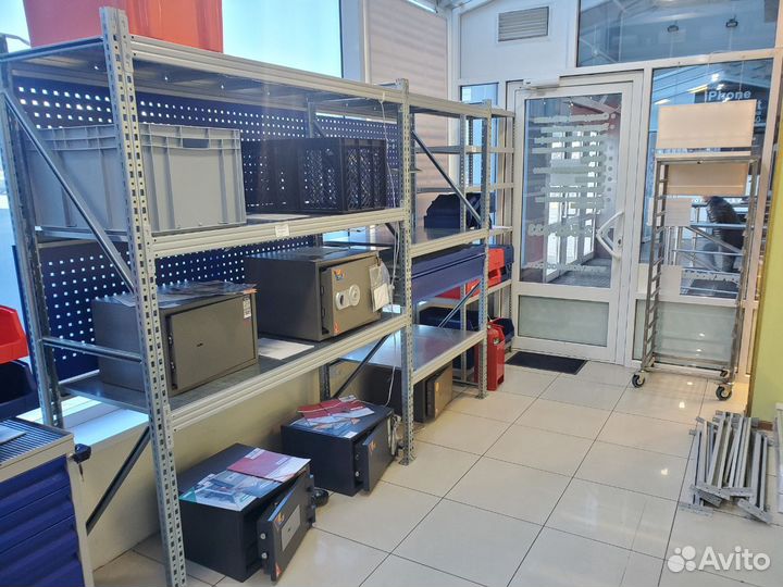 Стеллаж металлический для склада