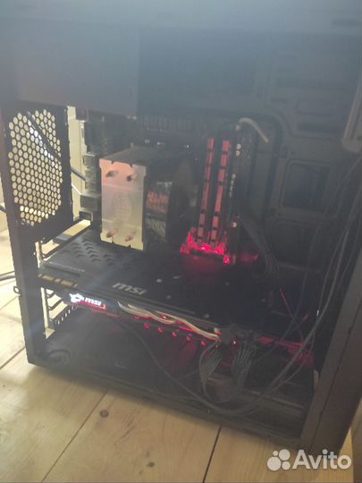 Игровой компьютер ryzen 5 5500 + gtx 1070ti