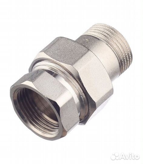 Американка прямая Stout (SFT-0041-000034) 3/4 вр(г) х 3/4 нр(ш) латунная